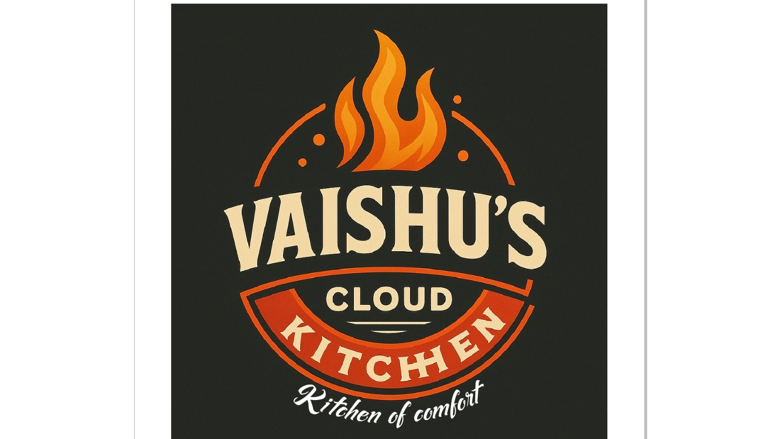 Vaishu's Cloud Kitchen Logo